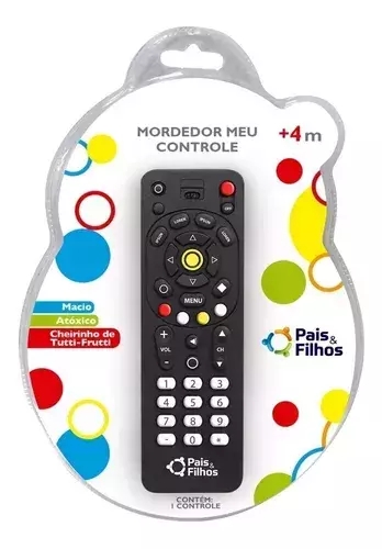 Mordedor Meu Controle Com Cheiro de TuttiFrutti - Pais e Filhos