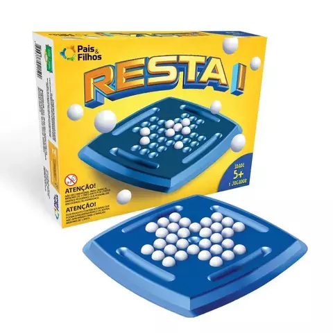 Jogo De Tabuleiro Resta 1 - Pais & Filhos