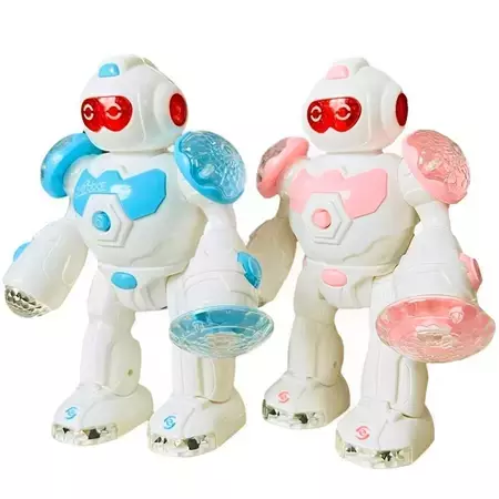 Robô Ligth com Luz Som e Movimentos - Pais e Filhos