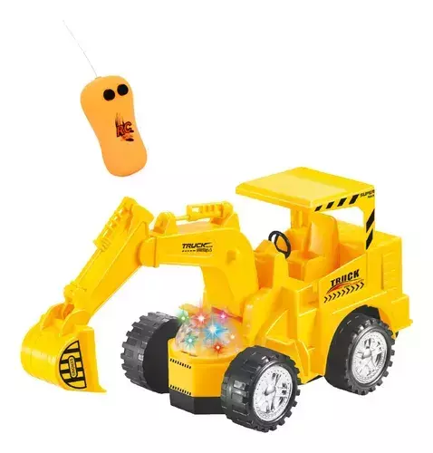 Carro Controle Remoto sem fio Escavadeira – DM Toys