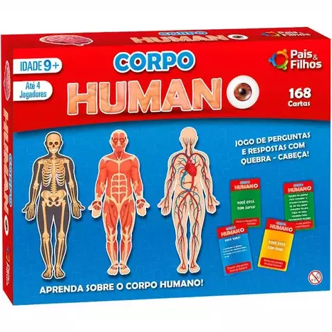 Jogo Corpo Humano - Pais & Filhos