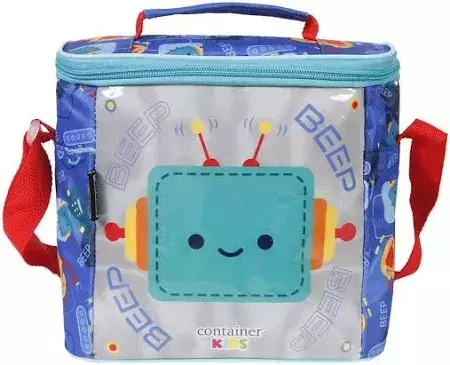 Lancheira Infantil Menino Soft Robôs