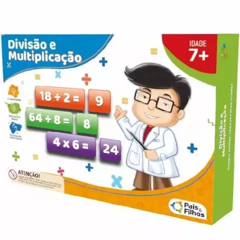 Jogo Divisão Multiplicação Aprendendo Matematica Com Simbolo