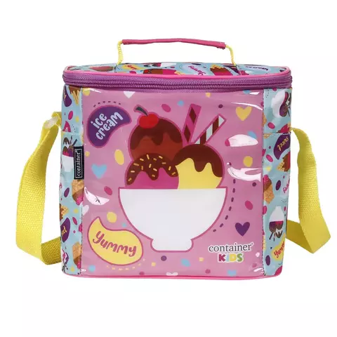 Lancheira Infantil Soft Menina Ice Cream