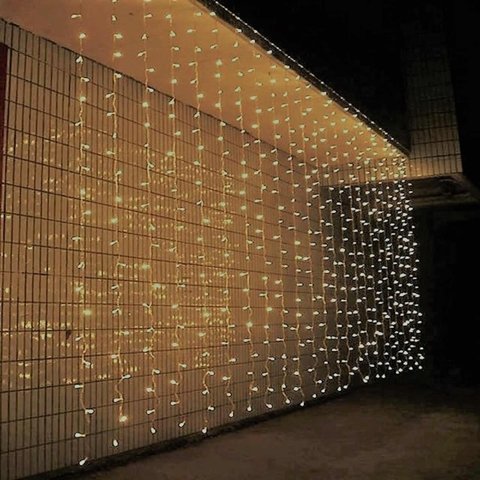 CORTINA EXTERIOR 3X6 METROS 600 LED (Cod: NVD3X6) - comprar online