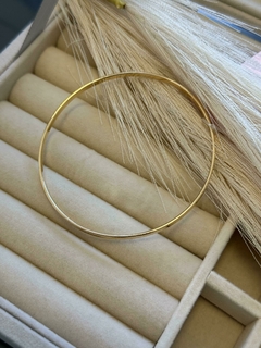 BRACELETE MEIA CANA LISA - ARY SEMI JOIAS