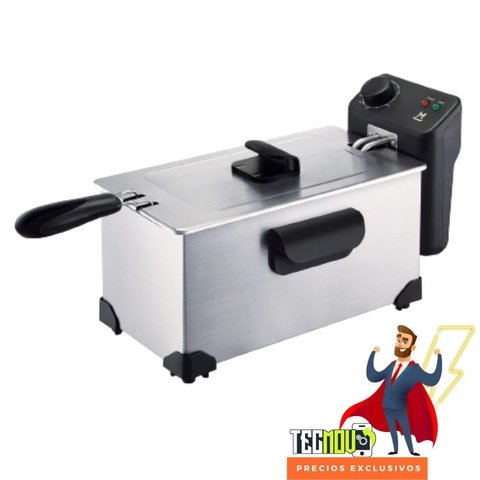 Freidora Electrica Mandine 3lts - comprar online
