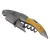 Abridor saca-rolhas Sommelier Pro NERONE aço inox amarelo - comprar online
