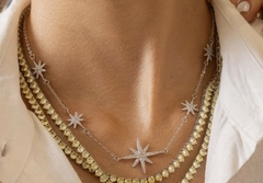Chocker Estrela Cravejado - comprar online