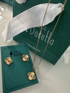 Conjunto Flor Ouro - pequena