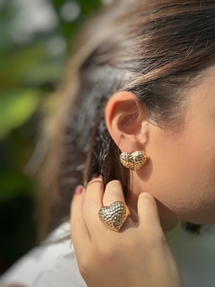 Conjunto Coração Dourado