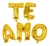 set de globos TE AMO 40cm - comprar online