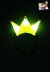 VINCHA CORONA REY AMARILLA LUMINOSO LED - comprar online