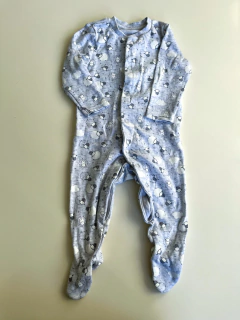 Body mangas largas gris primark baby talle 3-6meses