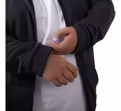 Imagen de Campera Buzo De Abrigo Con Piel Unisex