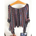 Camisolita Aqua Estampada Muchos Colores Talle S No Cher Rapsodia - comprar online
