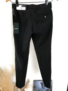 Pantalon De Vestir Varon Con Raya De Smoking Dkny 10 Niños - FASHION MARKET BA
