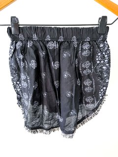 Short Rapsodia Estampado Negro Talle Xs - FASHION MARKET BA