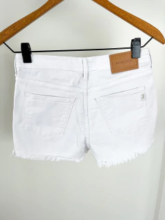 Short De Jean Jazmin Chebar Blanco Talle 24 en internet