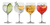 COPA COPON GIN TONIC NADIR X6 en internet