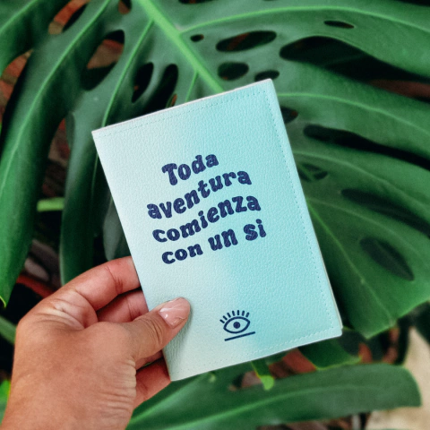 Portapasaportes estampados