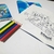 Librito para colorear con lapices de colores