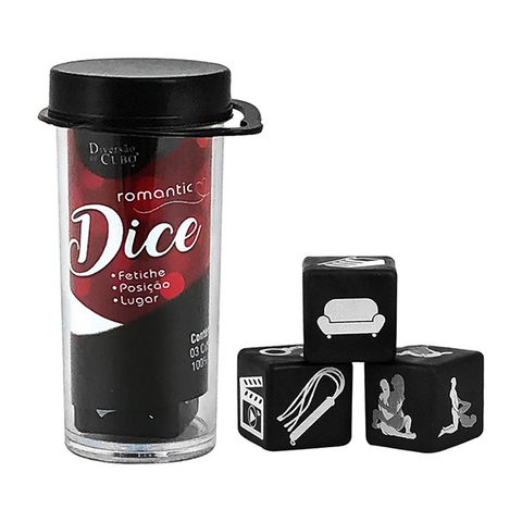 DADO ROMANTIC DICE - FETICHE - POSICAO E LUGAR