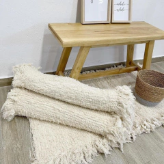 ALFOMBRA DE ALGODÓN LISA