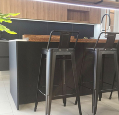 BANQUETA TOLIX C/RESPALDO - comprar online