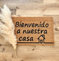 FELPUDO BIENVENIDOS A CASA
