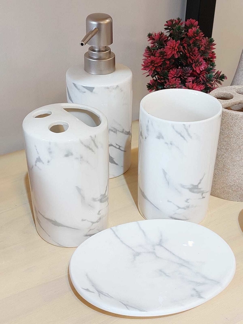 DISPENSER SIMIL MARMOL SET