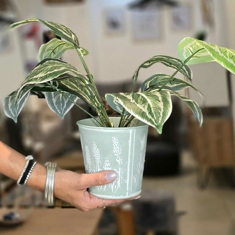 PLANTA HOJAS COMBINADAS 45CM