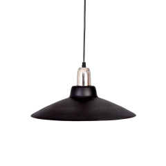 COLGANTE DE TECHO PLATO NEGRO - tienda online