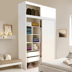 Placard 2 mts con baulera - comprar online