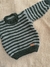 Amatista rayado gris 9-12m