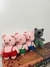 Amigurumi - Los 3 chanchitos y el lobo -