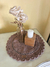 Individual de crochet - chocolate - - comprar online