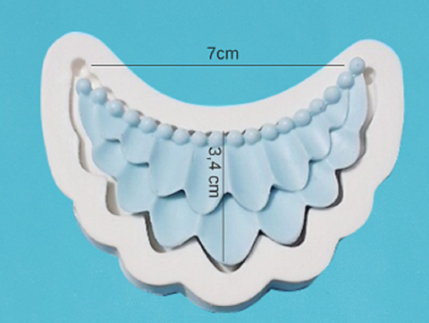 SAIA DE BOLO MEIA LUA