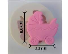 molde-de-silicone-carrinho-bebê