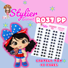OLHOS RESINADOS - R037 CARTELA TOY - comprar online