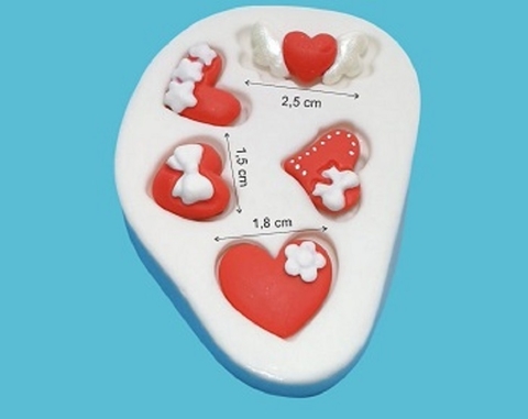 molde-de-silicone-corações-decorados