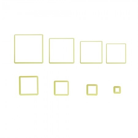 CORTADOR QUADRADO C/ 8 PÇS