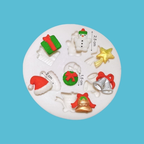 molde-de-silicone-enfeites-de-natal