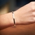 Bracelete CUFF SLIM DE AÇO PRATA