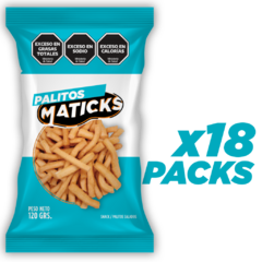 Palitos Salados x18 Unidades MATICKS