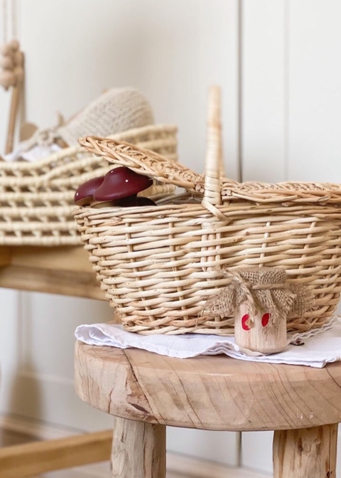 Canasta Campo blanca GREAT