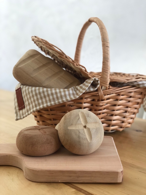 Canasta campo marrón PETITE MEDIUN