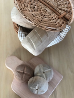 Canasta campo marrón PETITE MEDIUN en internet