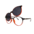 CLIP ON Round Negro y rojo - comprar online