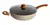 Wok Beige con Tapa Antihaderente